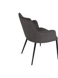 Lingo Harmony Upholstered Dining Chair with Conic Legs