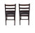 Mia Wood Fabric Dining Chair With Espresso Leg (Set Of 2)