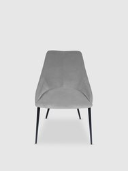 Pitch Harmony Upholstery Dining Chair  - Light Grey