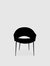 Puff Paste Harmony Upholstery Dining Chair  - Black