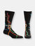 Chicago CTA L Map Mens Sock - Black