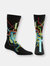 DC Metro Subway Mens Map Sock - Black