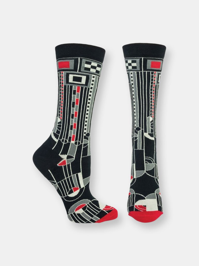 FLW - Saguaro 1 Sock - Black