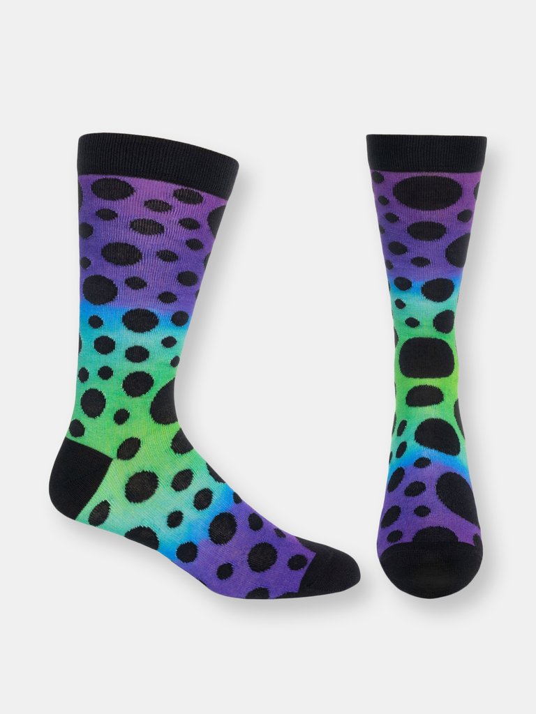 Polka Prisms Mens Sock