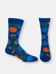 Spots N' Dots Sock - Navy