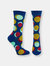 Spots N' Dots Sock - Navy