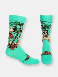 Tropical Tease Sock - Turquoise