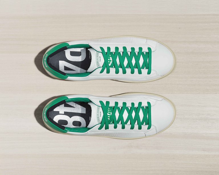 John Poncho/Green Sneaker