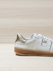 Monza Tulum Sneakers - White/Gold