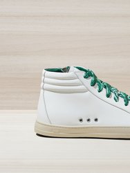 Skate Green Bandana Sneaker - White