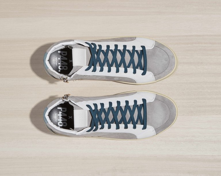 Skate Recycled Suede Slate Sneaker