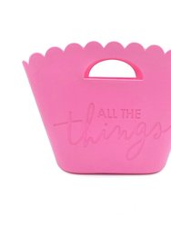 All The Things Jelly Tote - Pink
