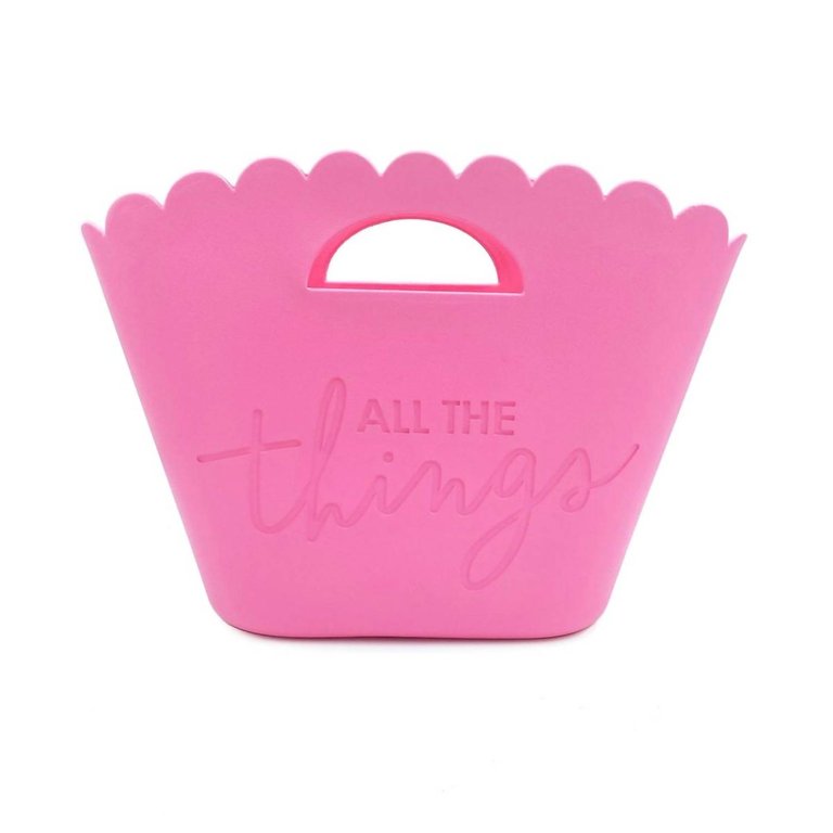 All The Things Jelly Tote - Pink