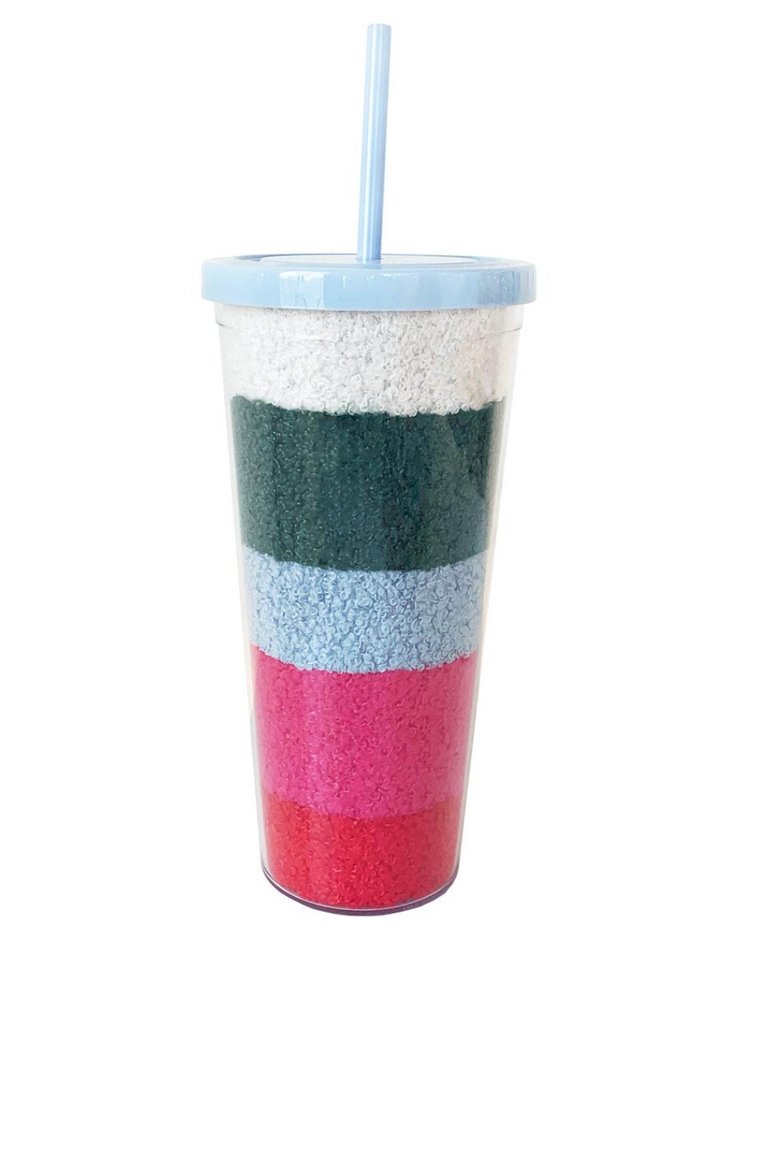 Cozy Days Tumbler In Pink, Green, Red, Blue - Pink, Green, Red, Blue