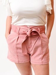 Anessa Denim Short - Pink