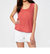 Chrissy Tank - Muted Red - Muted Red