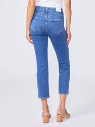 Cindy Crop Jeans In Rock Show Distressed