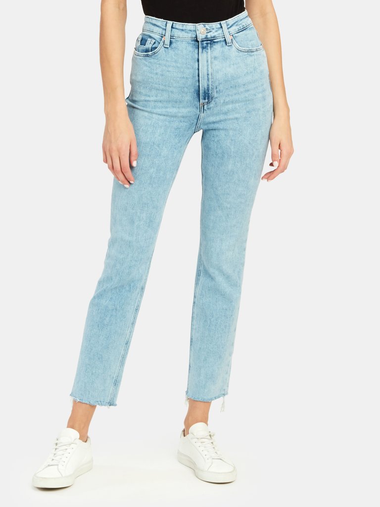 Cindy Ultra High Rise Raw Hem Jeans - Mariska