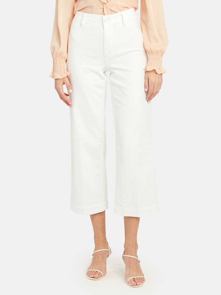 Clean Front Nellie High Rise Culotte