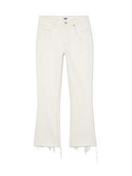 Colette Crop Flare with Raw Hem Jean
