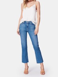 Colette High Rise Crop Flare Jeans