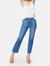 Colette High Rise Crop Flare Jeans