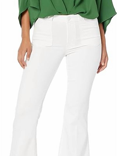 PAIGE Genevieve Petite Flare Jeans In White product