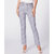 Hoxton High Rise Slim Outseam Slit Jean In Snake