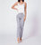 Hoxton High Rise Slim Outseam Slit Jean In Snake - Snake