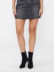 Jessie Denim Mini Skirt - Vague Black