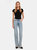 Leenah High Rise Wide Leg Jeans