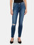 Margot High Rise Skinny Ankle Jeans