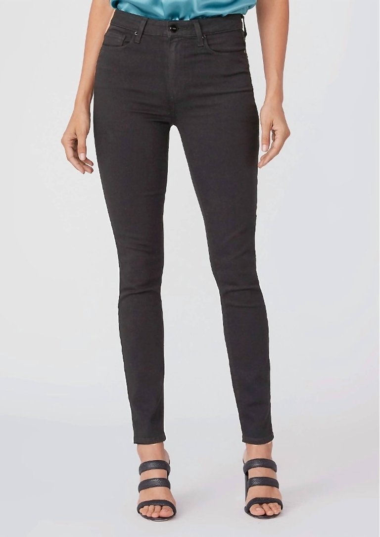 Margot Super High Rise Skinny Jeans - Black Willow