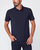 Men's Burke Polo Shirt In Deep Anchor - Deep Anchor