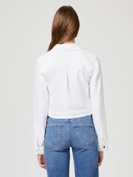 Relaxed Vivienne Jacket In Crisp White