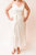 Seryne Eyelet Midi Dress - White