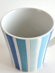 Brushstroke Stripe Ceramic Mug