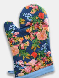 Galaxy Blue Oven Mitt - Blue