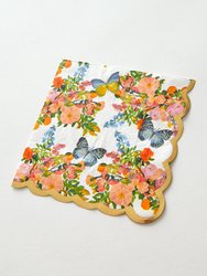 Hidden Butterfly Beverage Napkins