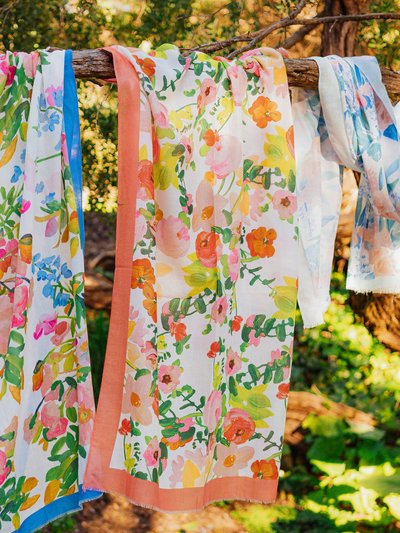 Paint & Petals Maui Long Scarf product