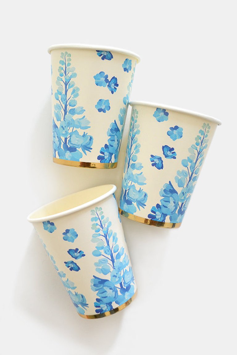 Pacific Blue Paper Cups