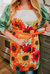 Sunflower Apron - Orange