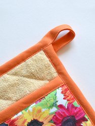 Sunflower Pot Holder