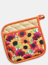 Sunflower Pot Holder