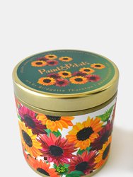 Sunflower Tin Candle