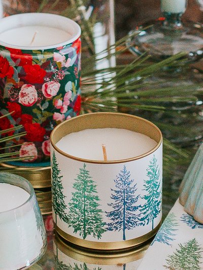 Paint & Petals Tahoe Pines Tin Candle product