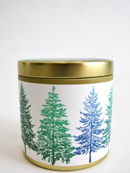 Tahoe Pines Tin Candle