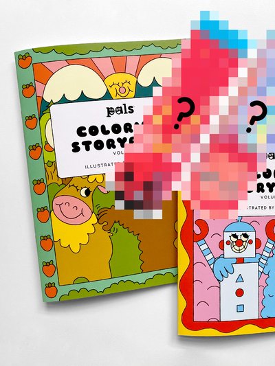 Pals Coloring Books + Mystery Socks Bundle product