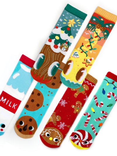 Pals Holly Jolly Christmas Socks Gift Bundle product