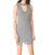 Choker Dress In Heather Grey - Heather Grey